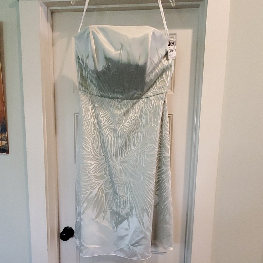 Midi length cocktail party dress